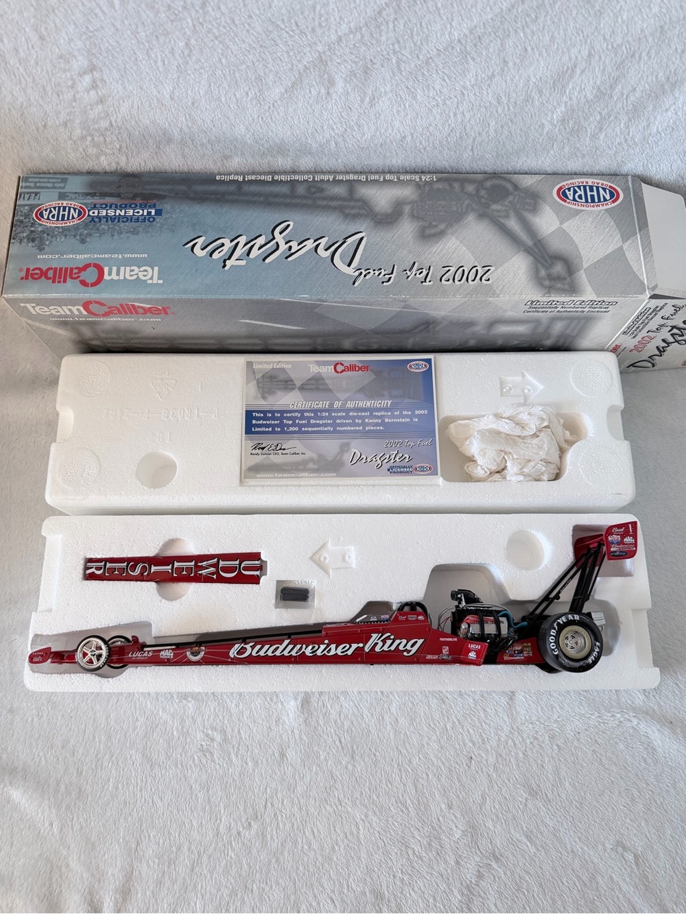NHRA Top Fuel Dragster Kenny Bernstein 2002 Diecast